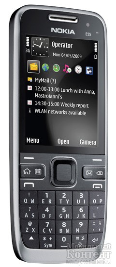  2  MWC: Nokia E75  Nokia E55 -   Nokia Eseries