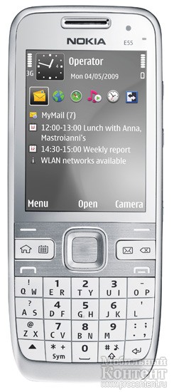  3  MWC: Nokia E75  Nokia E55 -   Nokia Eseries