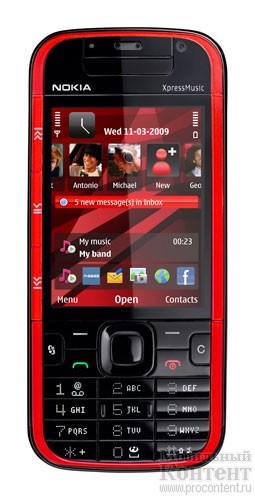  5  Nokia 5730 XpressMusic:    