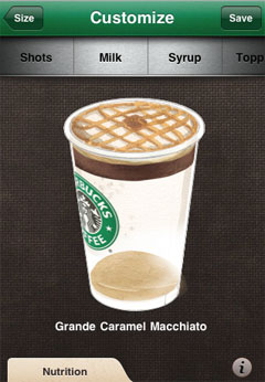 Starbucks  iPhone-    