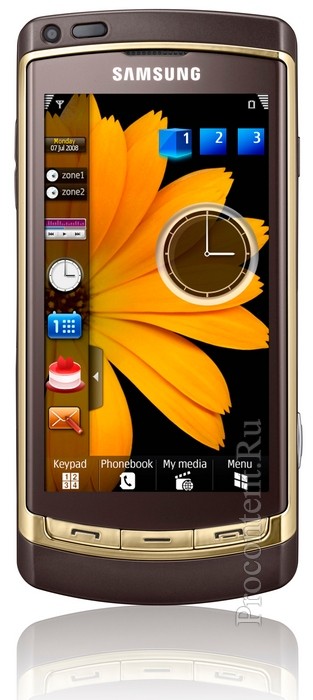  1  Samsung OMNIA HD Gold Edition