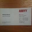 ABBYY Business Card Reader  iPhone 3GS