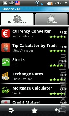  1  Android Market  App Store -   