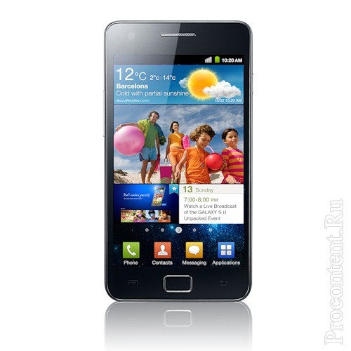  2  MWC 2011: Samsung Galaxy S II (GT-I9100) -      Android 2.3 ()