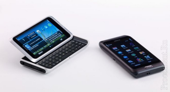  1  - Nokia E7    Ovi 