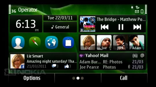  1   Symbian Anna; 5      Nokia Ovi Store