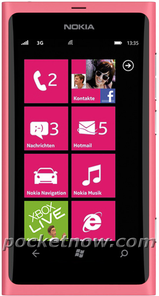  3    Nokia 800  Windows Phone 7
