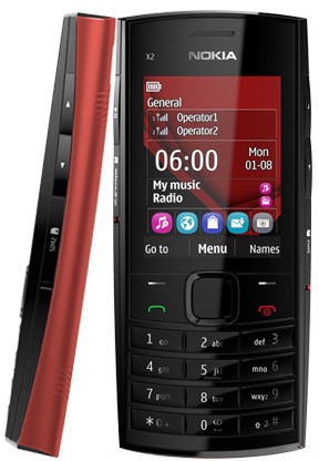 Nokia X2-02 -     SIM-