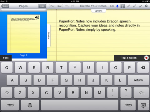  3  iPad- PaperPort  Nuance   
