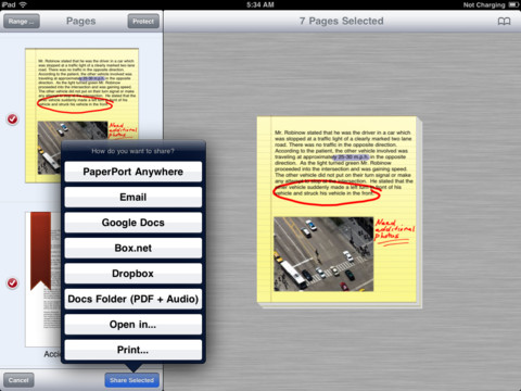  4  iPad- PaperPort  Nuance   
