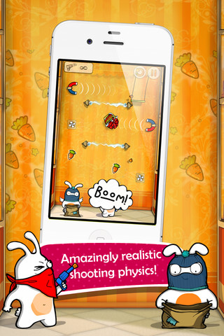 Фото 1 новости Мобильная игра Robber Rabbits! от Alawar стала Игрой недели для iPhone и iPad