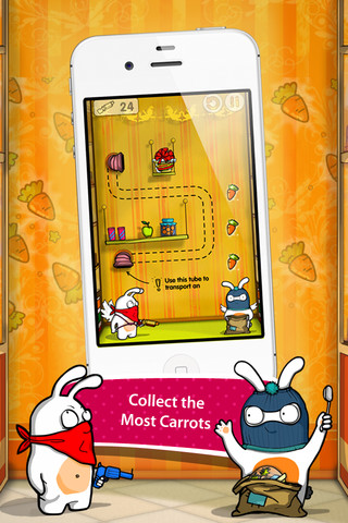 Фото 2 новости Мобильная игра Robber Rabbits! от Alawar стала Игрой недели для iPhone и iPad