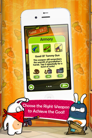 Фото 5 новости Мобильная игра Robber Rabbits! от Alawar стала Игрой недели для iPhone и iPad