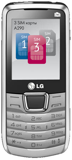LG A290 -   3 SIM-