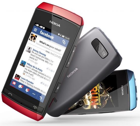  1   Nokia Asha Touch -    