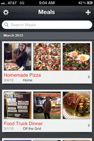  1  Evernote Food  iPhone :  ,   Foursquare