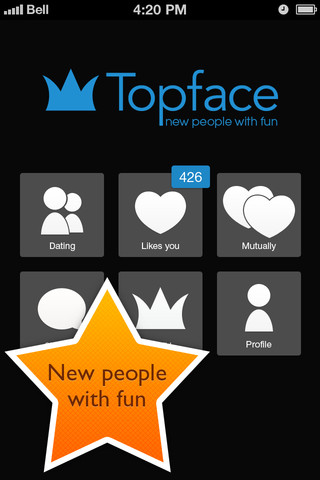 Мобильные знакомства Topface для iPhone и Android.