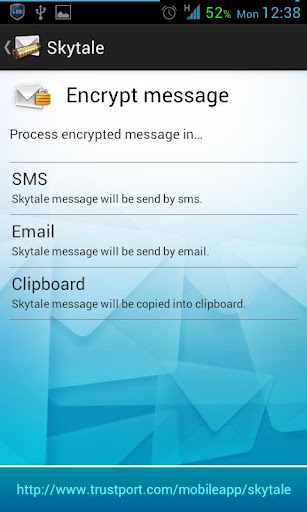  3  Skytale     iPhone  Android  