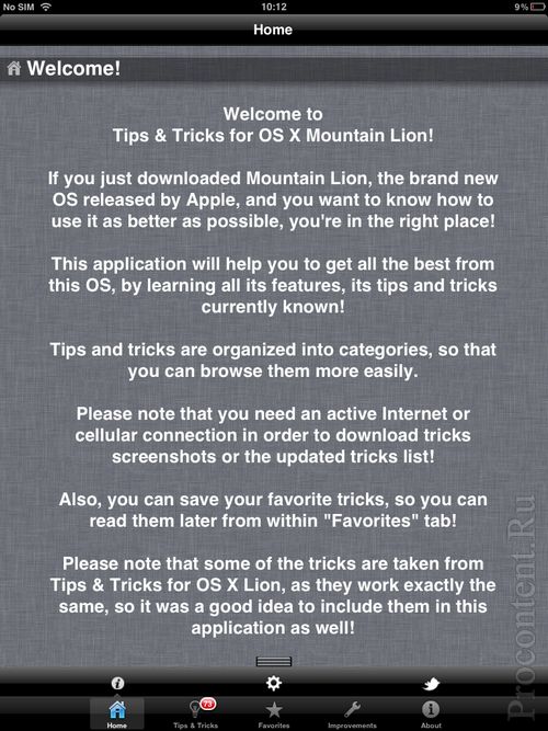  2    Mountain Lion  iPad-