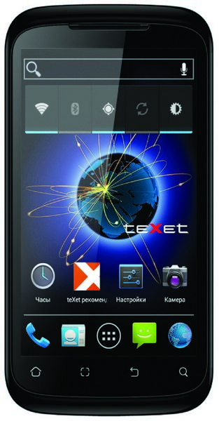  1   teXet -  , Android 4.0  2 SIM-