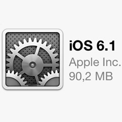   iOS 6.1     iPhone  iPad