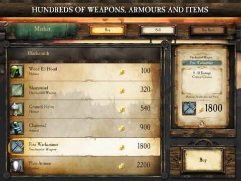  4  Warhammer Quest  iPhone  iPad -     Warhammer  iOS