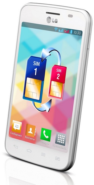 LG Optimus L4 Dual -     SIM-