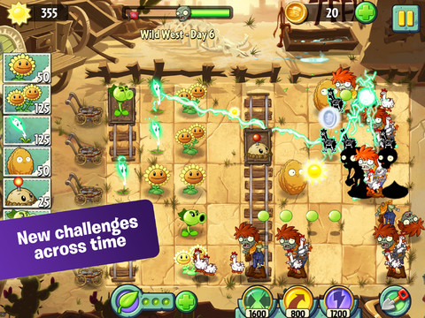  4  Plants vs. Zombies 2  iPhone  iPad   App Store