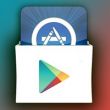Google Play  App Store   ;   5-  App Store