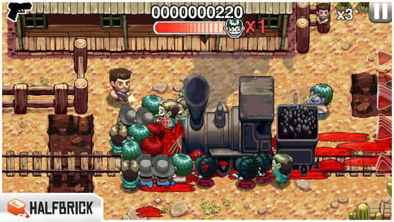  4  iOS- Age of Zombies -     Fruit Ninja