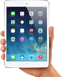  iPad mini    Retina; 8-   iPad