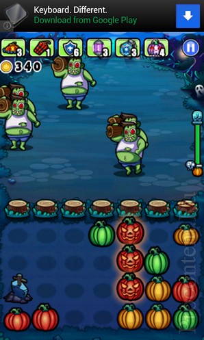  5   Android- Pumpkins vs. Monsters:   