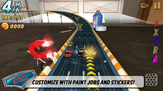 5   iOS- Rail Racing -     