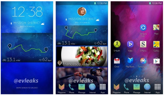  1  Samsung Galaxy S5:     