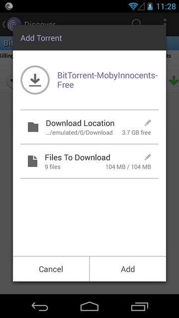  3  BitTorrent  Android    2.0