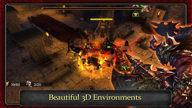  3   Demonrock: War Of Ages  Android -  RPG- 