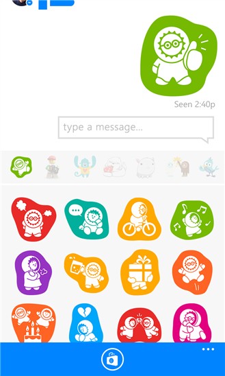  4  Faceebook Messenger  Windows Phone