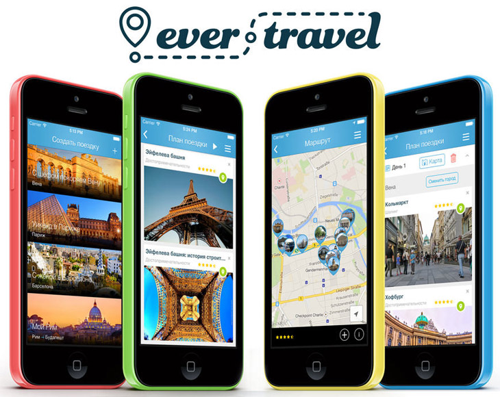 ever.travel iPhone 