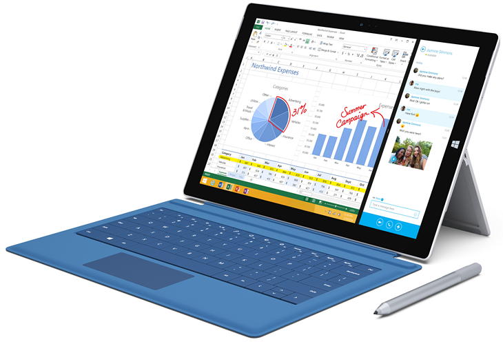 Surface Pro 3: -   Microsoft