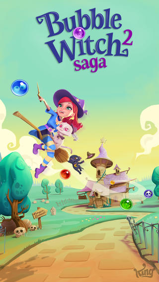  2   iOS- Bubble Witch Saga 2:   