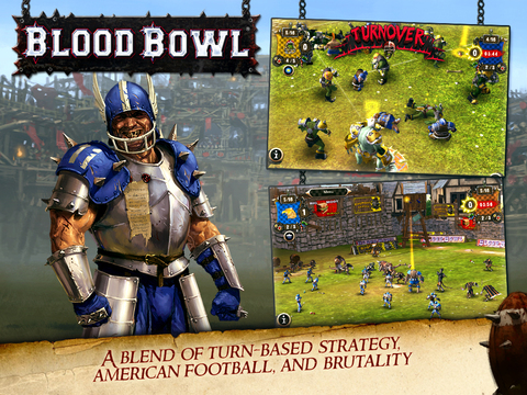 4   Blood Bowl  iPad:       Warhammer