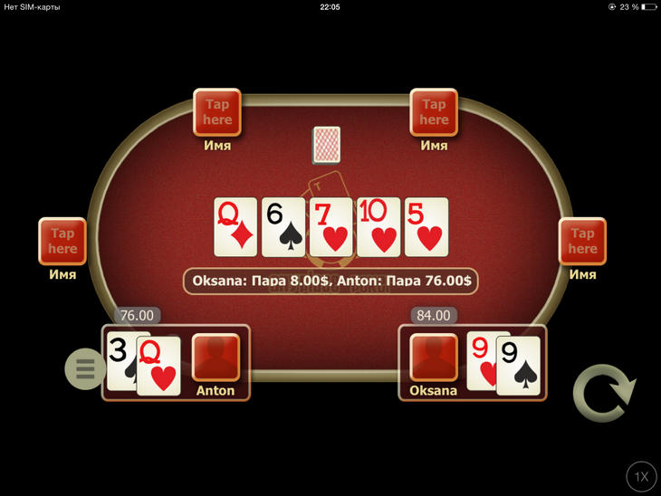  5   Poker Anyplace  iPhone:      