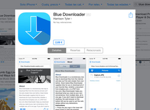  1  - Blue Downloader   App Store,  