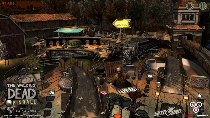 Android- The Walking Dead Pinball:    