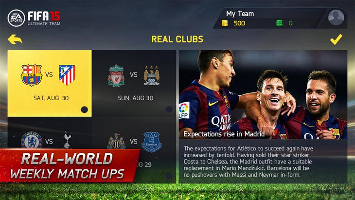  7   FIFA 15 Ultimate Team:  Android   