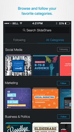  3   SlideShare  iPhone  LinkedIn:    