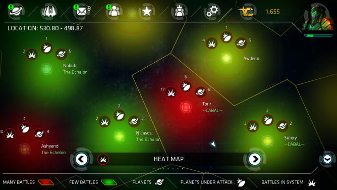  4   Galaxy On Fire: Alliances  Android:   -