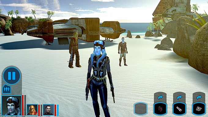  4   Star Wars Knights Of The Old Republic  Android:     RPG