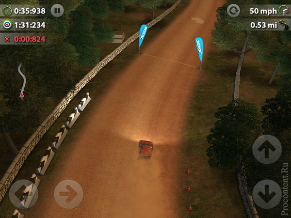  4    Rush Rally  iOS  Android:    