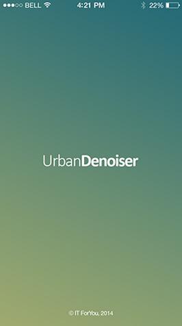 UrbanDenoiser  iOS 